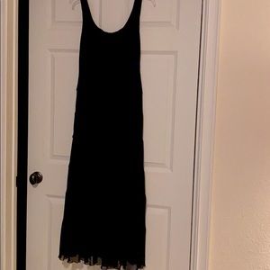 Black Kasper layered Dress NWT